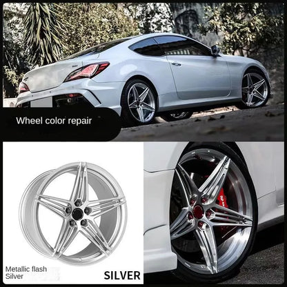 Car Wheel Scratch Repair Pen Black Edge Repair Paint Remover Black Silver Varnish Varnish Repair Set Silver Paint Pen