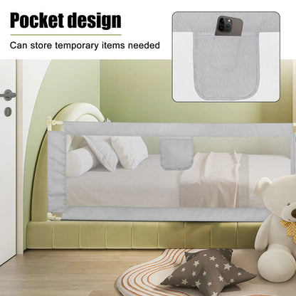 Child and baby drop bed barrier cm / 180 cm/cm Gray