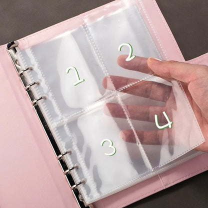 Save Savings Challenges Loose-Leaf Binder Budget Binder with Cash Envelopes Money Organizer System 100 Envelope Challenge Binder