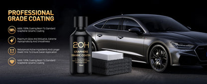 20H Advanced Graphene Ceramic Coating for Cars (70ml) Self Healing and UV Track Technology Car Care Product