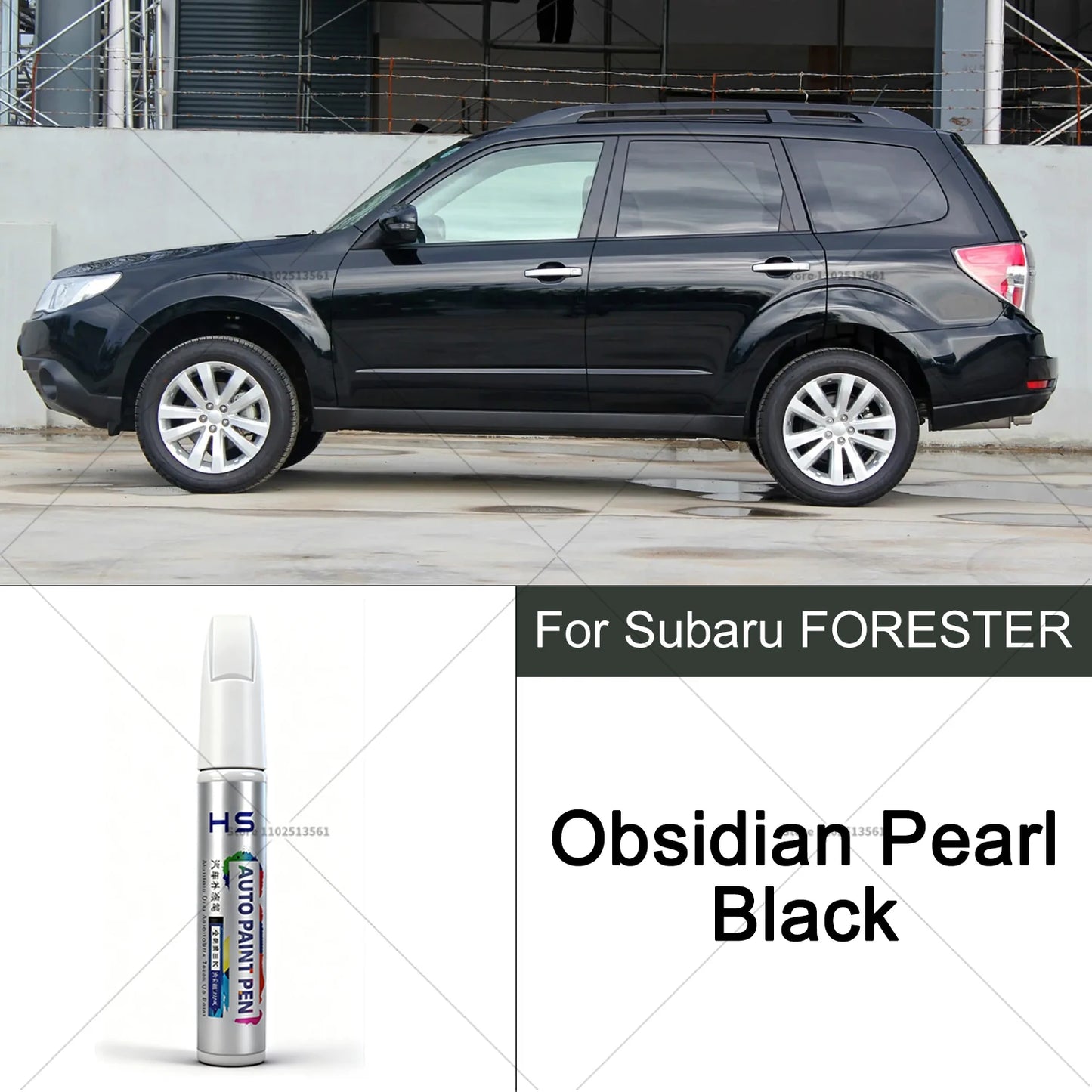 For Subaru Forester Car Paint Repair Pen Touch Up Scratch Remover DIY Auto Accessories Black White Blue Red Silver Bronze Green