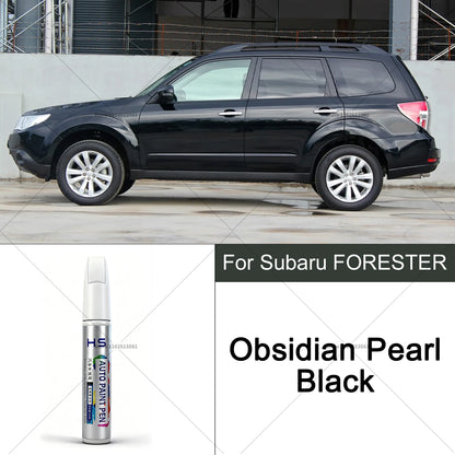 For Subaru Forester Car Paint Repair Pen Touch Up Scratch Remover DIY Auto Accessories Black White Blue Red Silver Bronze Green