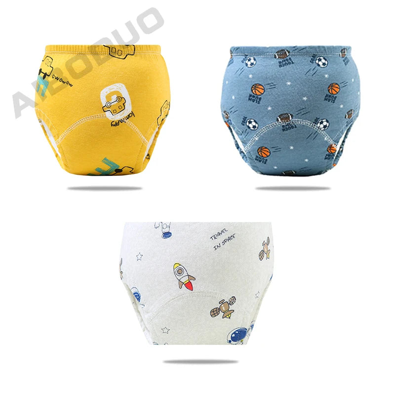 Reusable Elinfant Ecological Baby Diaper Training Pants Waterproof Washable Cotton Cleanliness Learning Panties Breathable Cloth