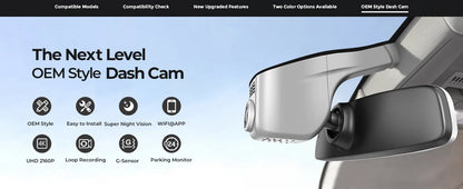 Mangoal 4K Dash Cam GPS WiFi & APP For Volkswagen Tiguan Gen2 AD BW Dash Car Camera 2018-2024 Plug and Play