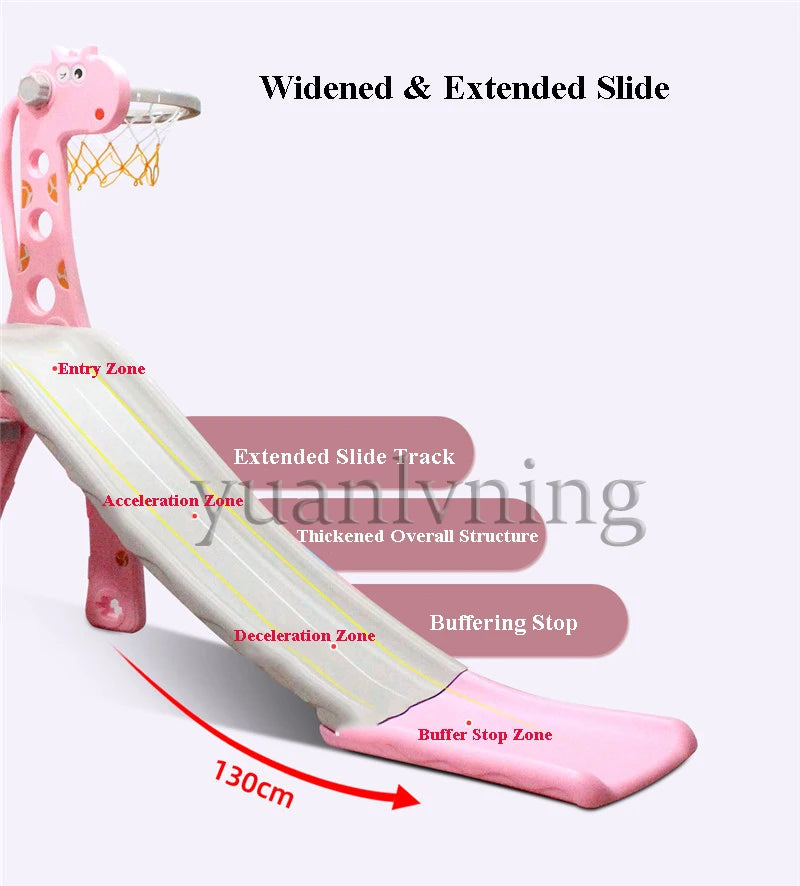 Multi-Function Children's Swing and Slide Set  Indoor Toddler Playground Home Children Activity Toy for Age 1-6