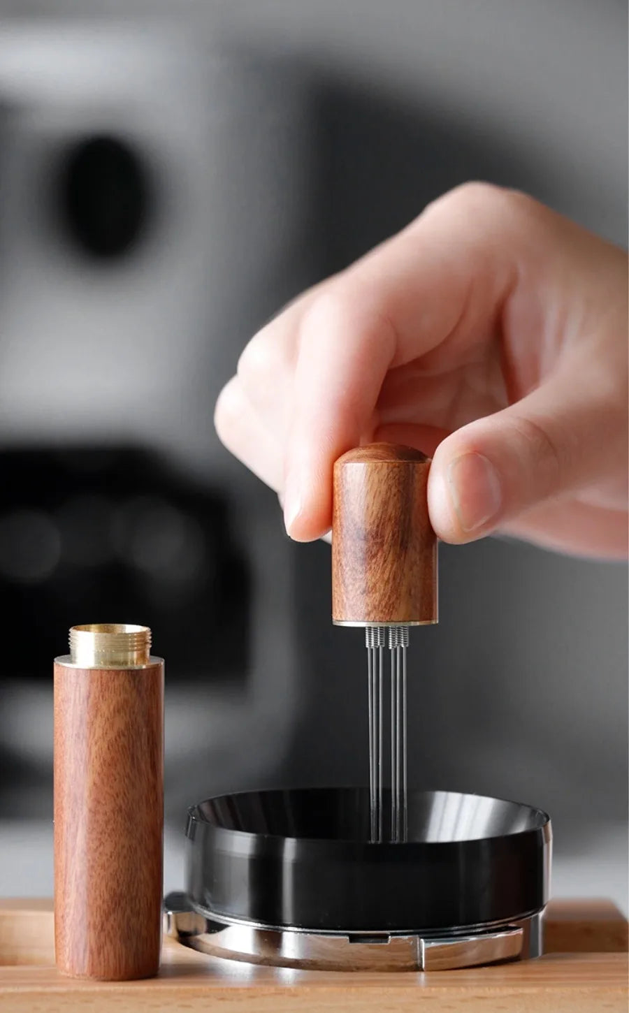 Needle Distributor Stainless Steel Coffee Tamper Espresso Mixers Dispensers Levelers WDT Tools Cafe Stirrers Barista Accessories