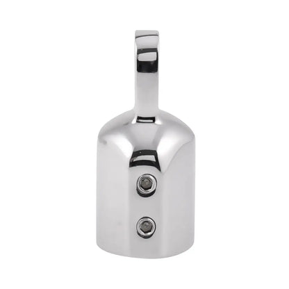 4 Pieces Heavy Duty Marine Boat EyeTube End Cap Stainless Steel Bimini Top Fitting Hardware 25mm Canopy External Pipe Eye End