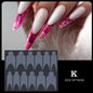 12pcs Manicure Paper Matte Paperless Tray Auxiliary For Nail Art Decorations Paperless Holder Extension Adhesive