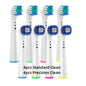 Brush Head Nozzles for Braun Oral B Replacement Toothbrush Head Sensitive Clean Sensi Ultrathin Gum Care Brush Head for Oralb