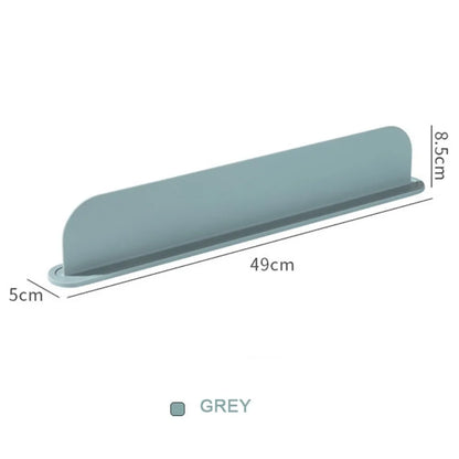 Silicone Sink Splash Guard Kitchen Sink Washbasin Water Barrier Sink Splash Cover with Suction Cup Kitchen Utensils