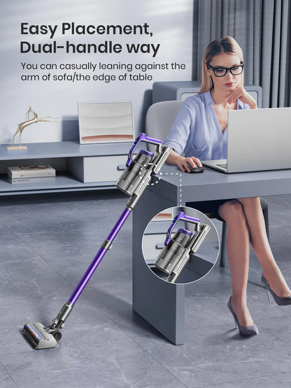 Honiture S14 Cordless Vacuum Cleaner 450W 38000PA Handheld Removable Battery Wireless smart Home Appliance 50 mins
