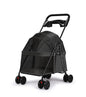 Foldable Lightweight Pet Stroller Dog Cat Small Dogs Puppy Travel Portable Mesh Ventilated Easy Fold Wheels Dog Stroller
