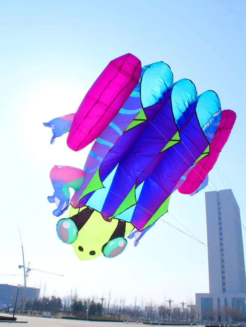 Frog kite cometas profesionales kite flying cerf volant gonflable outdoor games aquilone acrobatico vlieger haspel parplan pipa