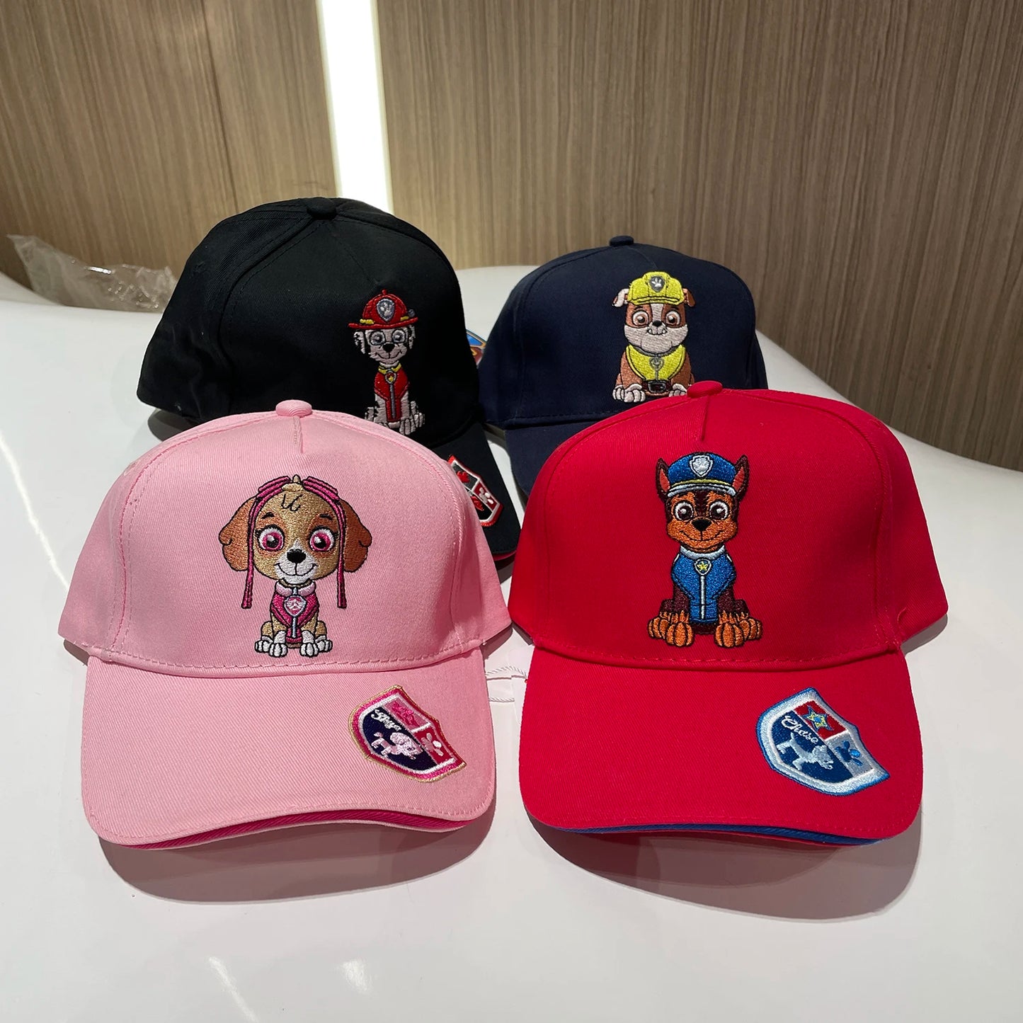 Genuine Paw Patrol Baseball Cap Cartoon Character Outdoor Sports Hat Cute Comfortable Sunscreen Mesh Caps Children's Party Gift