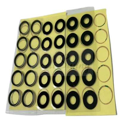 AliSunny 10pcs Back Camera Glass for iPhone 7 8 Plus 6 6S 6Plus 7Plus X XR XS Max 11 12 Rear Cover Lens 3M Sticker Holder Parts