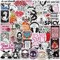 10/50/100pcs Mix Kawaii Smut Bookish Dark Romance Reading Book Stickers Aesthetic DIY Scrapbooking Notebook Laptop Phone Sticker