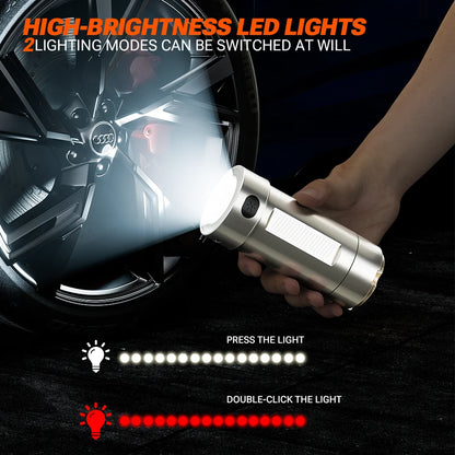 SZUK Car Vacuum Cleaner Portable Blower Handheld Cleaning Machine with LED Light Powerful Wireless Mini Vacuum Cleaner for Car