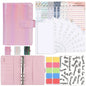 NEW A6 Money Budget Planner Binder With Zipper Envelopes, Cash Envelopes For Budgeting, Money Organizer For A6 Cash Budget Binde