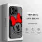 Cute Minnies Mouse Phone Case For iPhone 17e 17 16e 16 15 14 13 12 11 Mini Pro Air  Max XR XSMax 7 8 6 6s Plus Matte Clear Cover