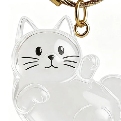2x3x6cm Pet Hair Keychain Holder, Portable Cat Dog F ur Pendant For Bag, Keepsake Key Ring For Backpack Purse Wallet, Cute Gift