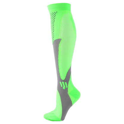 Compression Stockings Blood Circulation Promotion Slimming Compression Socks Anti-Fatigue Comfortable Solid Color Socks