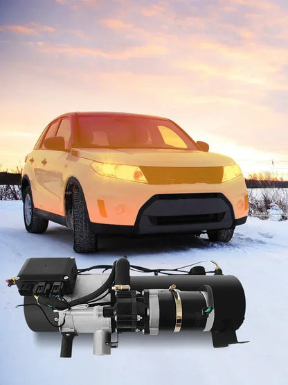 SIHAO Heavy Duty 10KW Diesel Water Preheater 12V 24V Universal Vehicle Fuel Heater for Auto Engine & Interior Heating