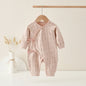 AYNIGIELL Spring Autumn 0-6 Months Baby Jumpsuit Cartoon Pattern Male and Female Infants 100%Cotton Rompers Infant Clothing