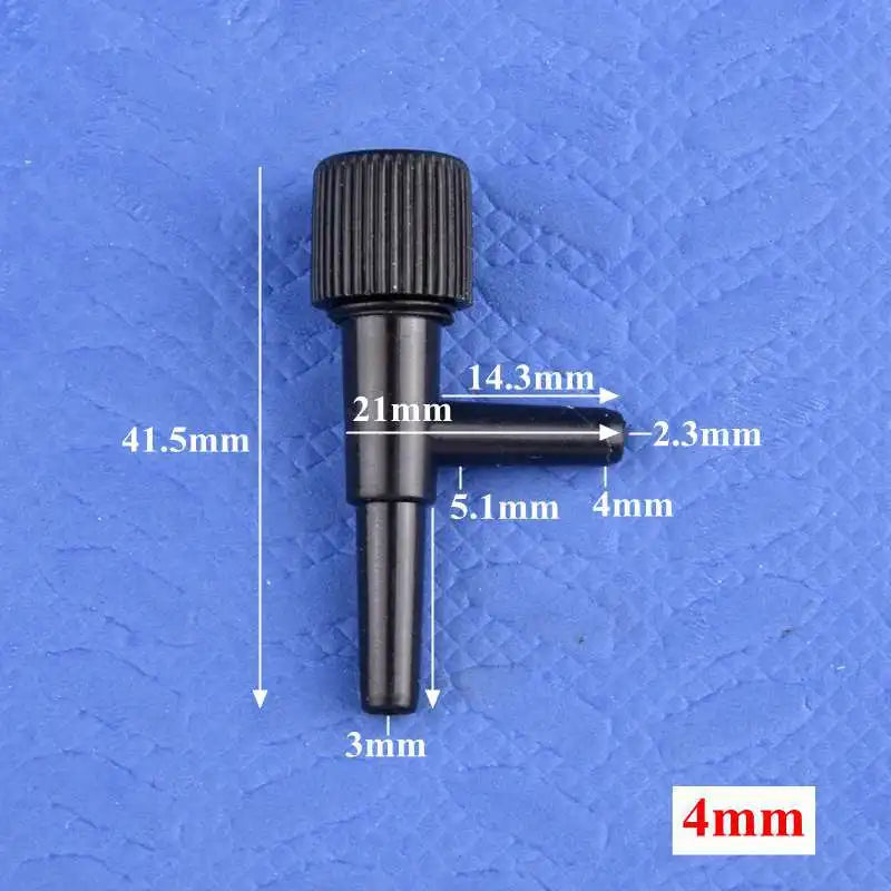 5/10/20pcs Aquarium Air Flow Control Valve Tap Fish Tank Air Water Flow Regulator Hose Connector Control Valve Oxygen Tube