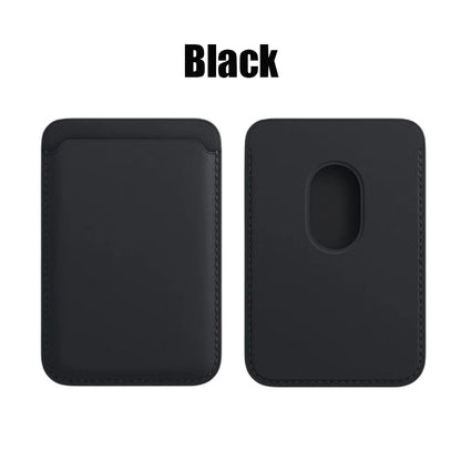 Magnetic Leather Wallet Case For iPhone 14 13 12 Card Holder For Magsafe for iPhone 15 Pro Max Magsafe Wallet Leather Compatible