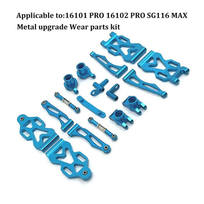 16101 PRO 16102 PRO SG116 MAX PRO RC Car 1:16 Blue Upgraded Metal Spare Parts Model 4WD/ Original Spare Parts Drive Shaft Gear