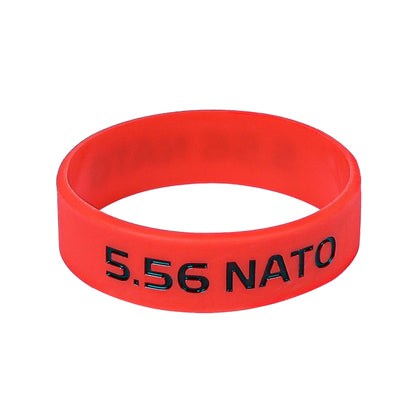 6pcs/Pack Tactical Magazine Marking Band Airsoft Rifle Elastic Mag Rubber Ring For 5.56 Nato Airsoft Rifle Hunting