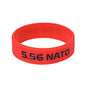 6pcs/Pack Tactical Magazine Marking Band Airsoft Rifle Elastic Mag Rubber Ring For 5.56 Nato Airsoft Rifle Hunting