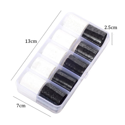 10 Rolls 2.5*60cm New Black White Lace Transfer Foil Nail Art Sexy Full Wraps Flower Glue Adhesive DIY Manicure Styling Tools