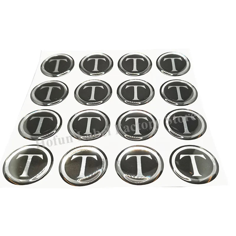 Custom Epoxy Resin Dome 3D Gel Sticker Transparent Shape Logo Personalized Waterproof  Self-adhesive Crystal Glass Label Clear