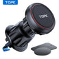 TOPK Magnetic Car Phone Mount in Car Phone Holder Air Vent Magnetic, 6 N52 Magnets Universal Mobile Phone Holders for iPhone 15