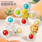 Baby Bath Toys Funny Bathing Sucker Spinner Suction Cup Cartoon Rattles Fidget Educational ToysChristmas Birthday Gifts for Kids