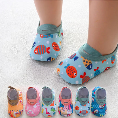 Toddler Shoes For Boys Girls First Walkers Spring Baby Sport Floor Home Indoor Outdoor Shoe Cute Print First Walker 6M-3Years