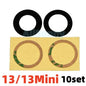 AliSunny 10pcs Back Camera Glass for iPhone 7 8 Plus 6 6S 6Plus 7Plus X XR XS Max 11 12 Rear Cover Lens 3M Sticker Holder Parts