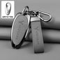 Car Interior Accessories Zinc Alloy Leather Key Case Cover Holder Chain For Voyah Free I-Land Dreamer PHEV Luxury Protective