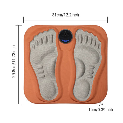3D Smart Foot Massage Pad Feet Massager Improve Blood Circulation Relax Muscles Slim Legs Foot Pad Rechargeable