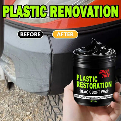 Ultimate Car Plastic and Trim Restorer – Back to Black Restores Faded Trim, UV Protection, Long-Lasting Ceramic Coating, Non-Gr