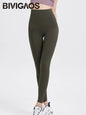 BIVIGAOS High-Quality Summer Sunscreen Shark Leggings Women Ultra-Thin High Elastic Nude Feeling Seamless Sport Fitness Leggings