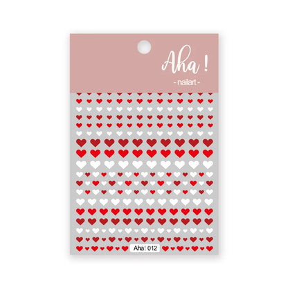 White Bloom Translucent Hollow Butterfly Heart Nail Sticker Press on Nails Decals Hollow Heart Star Moon Shape Sticker Sliders