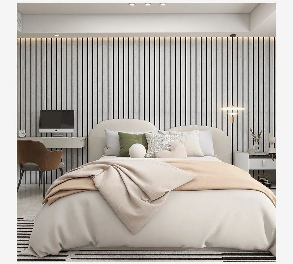 3/5/10M Thick Imitation Grille Wall Stickers Background Wall Decoration Self Adhesive Wall Papers Foam Peel and Stick Wallpapers