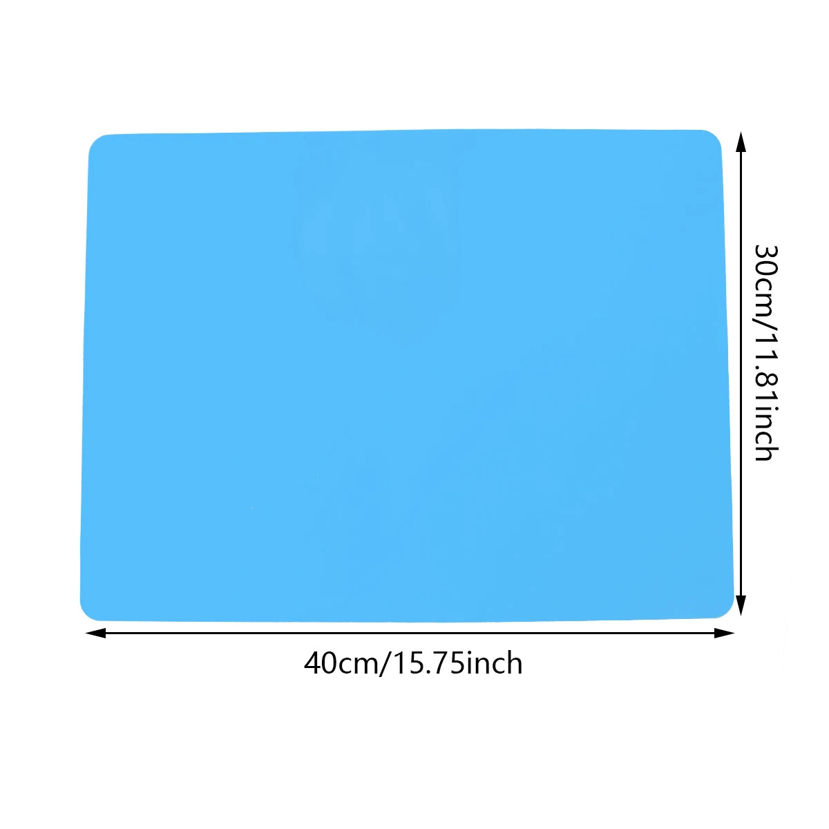 1PC Silicone Table Mat Pink Blue Resin Molds Waterproof Placemat Table Mat for DIY Jewelry Making Supplies Countertop Protector