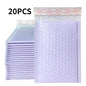 20Pcs Bubble Mailer Envelope Mailing Shipping Packaging Small Business Supplies Self Seal Bubble Waterproof Express Envelope