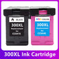 Replacement 300XL Ink Cartridges for HP 300 for HP300 XL Deskjet F4280 F4580 D2560 D2660 D5560 Envy 100 110 120 Photosmart C4680