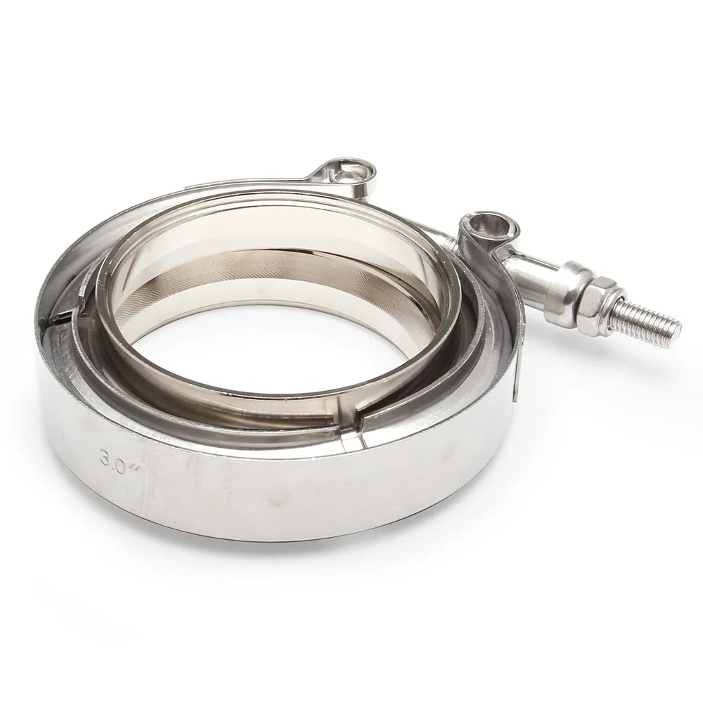 2.5＂3＂ V-Band Clamp With Male Female Flange Kit Turbo Downpipe Wastegate V-Band Turbo Exhaust Pipes Car Accessories TP-1011A