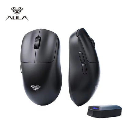 AULA SC800 Gaming Mouse USB-C Wired/2.4G 37g Lightweight 8K Paw3395 Sensor Customized Mice PC E-Sports Gamer Accessories Gifts