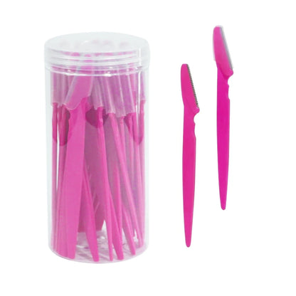 30 Pcs Eyebrow Razor For Women, Multipurpose Exfoliating Dermaplaning Tools And Facial Razor With Precision Cover,Safety Beauty